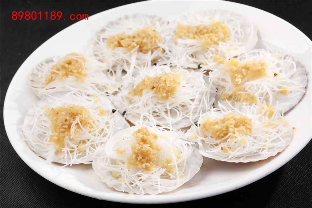 蒜茸粉丝蒸扇贝